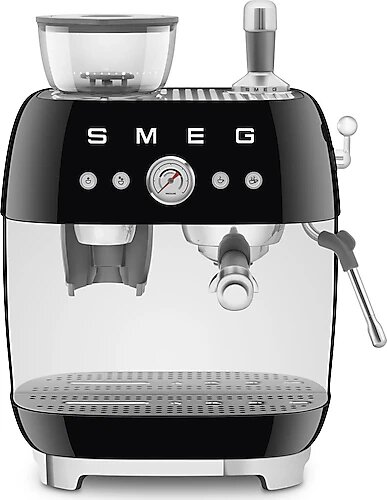 Smeg EGF03BLEU 50's Style Siyah Espresso Makinesi