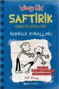 Saftirik Greg`İn Günlüğü 2 Rodrick Kuralları Jeff Kinney Epsilon Yayınevi
