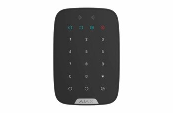 Ajax Keypad Plus Kablosuz Şifreli Ve Kartlı Keypad Siyah Keypad Plus Kablosuz Tuştakımı - 1 Adet