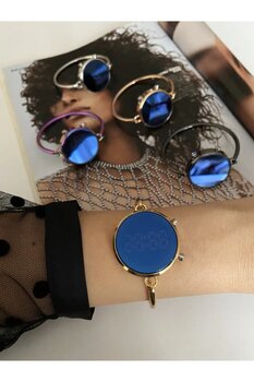 Spectrum Metal Kordonlu Bileklik Modeli Beyaz Led Işıklı Kadın Kol Saati