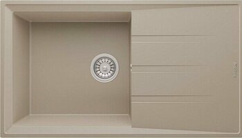 Realstone P012 Efes 100 Granit Mutfak Eviyesi Cappucino 100 x 50 cm