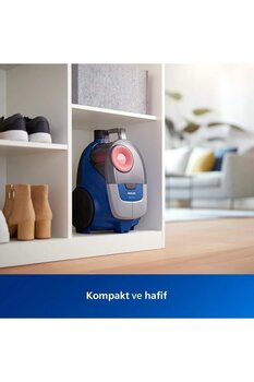 Philips 2000 Serisi Torbasiz Elektrikli Süpürge Lacivert 850 W HRKPLUS