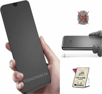 Tecno Spark 8t Ekran Koruyucu Mat Seramik Tam Kaplayan Esnek Cam Nano Ekran