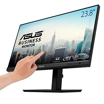 Asus Business Be24ecsbt - 24 İnç Full Hd Monitör - 16:9 Ips Panel, 1920X1080 10 Noktalı Çoklu Dokunmatik, Ergonomik - Papatya Dizimi Destekli Dp
