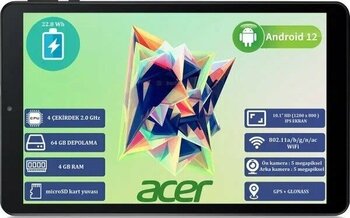 Acer Iconia A10 4 GB 64 GB NT.LG0EY.001 Tablet
