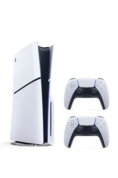 Playstation 5 Slim Standart Edition 1tb + 2.Dualsense (İthalatçı Garantili)