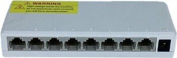 Longline 8 Port Gigabit Ethernet Switch | 10/100/1000 Mbps | Plastik Kasa - LNG6008GS