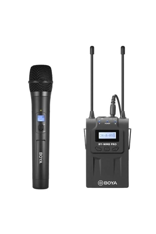 BOYA WM8 Pro K3 Kablosuz UHF Kablosuz El Mikrofon