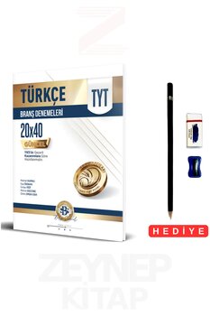 Bilgi Sarmal Yayınları TYT Türkçe Branş Denemeleri 20x40 (Kalem Seti Hediye)