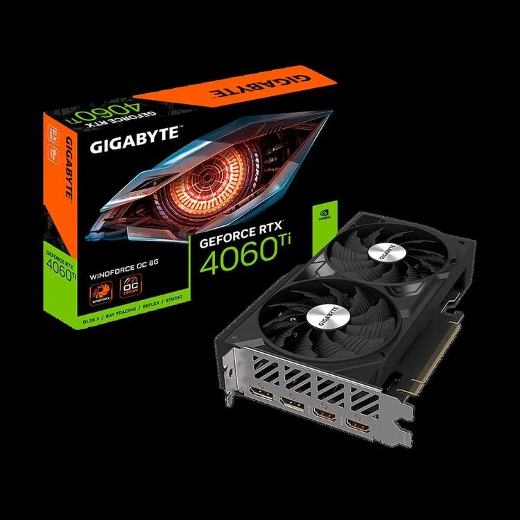 Gigabyte Windforce Oc Rtx 4060 Ti 8 GB GDDR6 Ekran Kartı