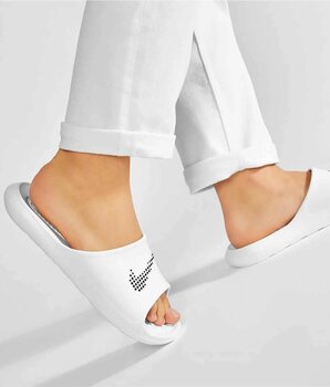 Nike Victori One Erkek Terlik Ayakkabı -BEYAZ 45 Numara