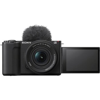 Sony Zv-e10 Ii + 16-50 Lens Fotoğraf Makinesi ( Sony Türkiye Garantili) Siyah