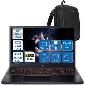 Acer Nitro V 15 ANV15-52 Intel Core I7 13620H 8gb 512GB SSD Nvıdıa Geforce RTX5060 8gb 75W Windows 11 Home 15.6" FHD(1920 x 1080) IPS 165HZ Taşınab...