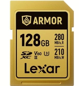 Lexar 128Gb 280Mb/S Armor Gold Serisi Sdxc Uhs-Iı Hafıza Kartı