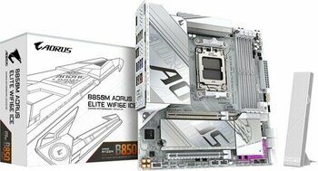 Gigabyte B850M Aorus Elite WIFI6E Ice 8200MHZ Oc Ddr5 Soket Am5 M.2 HDMI Dp Matx Anakart