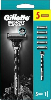 Gillette Mach3 Charcoal 5 Başlıklı Tıraş Bıçağı