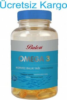 Balen Omega 3 Norveç Balık Yağı 1380 Mg 200 Kapsül Trigliserid Form 1 Adet