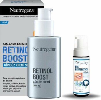 Retinol Boost Gündüz Kremi Spf 15 50 Ml + Hediye Diş Beyazlatıcı Köpük