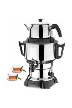 Mupa 4,5 Lt Ayarlanabilir Termostatlı Paslanmaz Çelik Semaver Çay Makinesi 1100 W