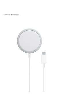 TANCELL Apple Magsafe Şarj 15w Iphone Wireless Şarj / Kablosuz Güç Kaynağı / Kablosuz Şarj Aleti