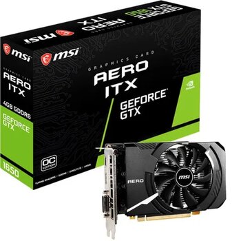 MSI GeForce GTX 1650 D6 Aero ITX OC 4GB GDDR6 Ekran Kartı