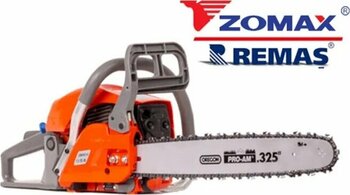 Zomax Zm5010-18 Benzinli Motorlu Testere Ağaç Odun Kesme