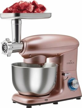 Karaca 1900 Watt Güç Kıyma Ve Hamur Yoğurma Makinesi - 5,5 Lt Hacim - 6 Kademeli - Şık Tasarım