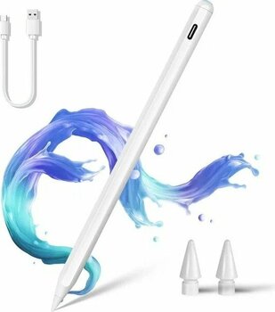 M.TK Moveteck Huawei Matepad Se 10.4 Inç Uyumlu Beyaz Tablet Kalemi