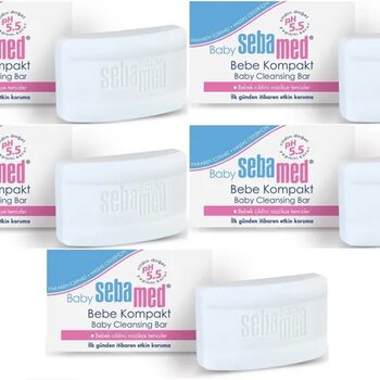 Sebamed 100 gr 5 Adet Bebek Kompakt Sabun