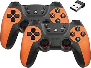 Airstorr Joystick Gamepad Çiftli TV PC Uyumlu Oyun Konsolu 2.4G Gamepad Double Joystick Doungle