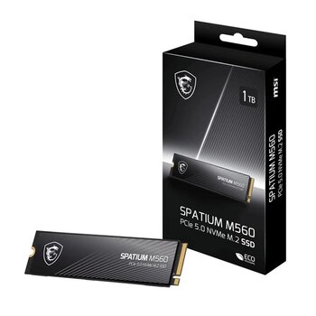 Msı 2Tb Spatıum M560 10300/8700 Mb/S Nvme Pcıe Gen5