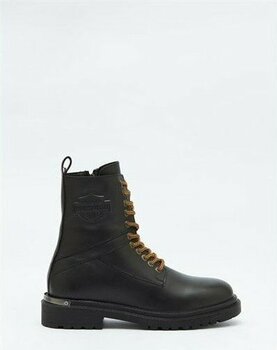 Harley Davidson Coro Erkek Siyah Deri Bot - 43 - Lacivert