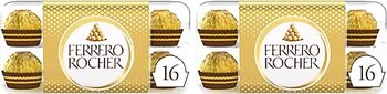 Ferrero Rocher Çikolata 16'lı - 2 Adet - 16 Adet