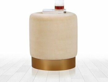 Lorence Home Memfis Puf - Krem