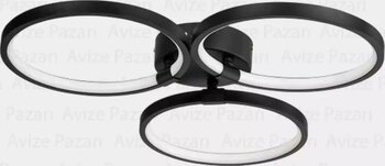 Konda 3lü Led Avize, Salon Avize, Oturma Odası Avize