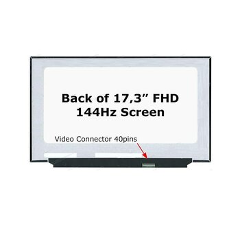 MSI Katana 17 B13V Ekran 17.3 Slim 40 pin Full Hd IPS 144hz Sıfır