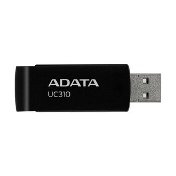 Adata UC310 64GB USB 3.2 Gen1 Siyah Flash Bellek 100 MB/s Okuma Hızı ile Hızlı Veri Transferi