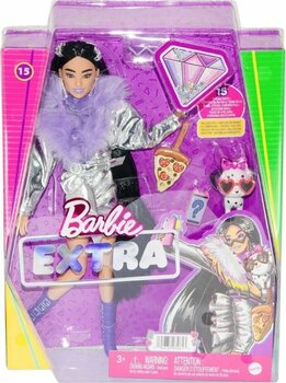 mattel Barbie Extra Mor Botlu Bebek Hhn07