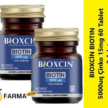 Bioxcin Biotin 5000 mcg 60 Tablet