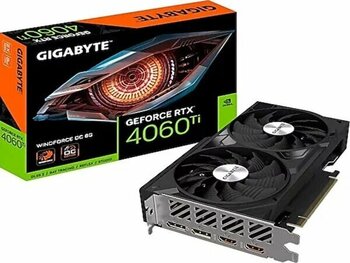 Gigabyte GeForce RTX 4060 Ti Windforce OC 8 GB GDDR6 Ekran Kartı