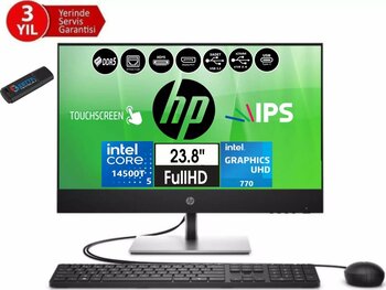 Hp Proone 440 G9 14.nesil Intel® Core I5 14500T 96GB Ddr5 2tb SSD Fhd 23.8" Dokunmatik IPS WINDOWS11PRO All In One Bilgisayar 99H6X2ETW24+ZETTAUSBBELLEK