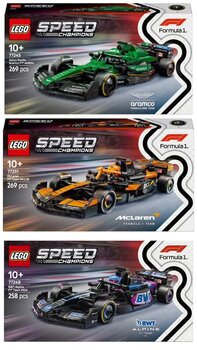 3 Adet Formula Lego Yapı Blokları Seti 77245 77248 77251