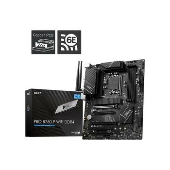 Msı Pro B760-P Wıfı-6e Ddr4 Hdmı-Dp Pcıe 4.0 1700P Atx
