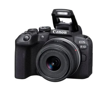 Canon EOS R10 RF-S18-45 IS STM EU26 DSLR Aynasız Fotoğraf Makinesi