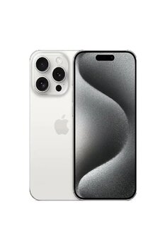 Apple Yenilenmiş iPhone 15 Pro 1TB Beyaz Titanium C Kalite