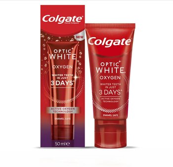 Colgate Optic White Oxygen Aktif Oksijen Teknolojisi Beyazlatıcı Diş Macunu 50 Ml 4 Adet