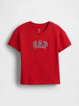 GAP Erkek Bebek Kırmızı Logo T-Shirt 3 Yaş