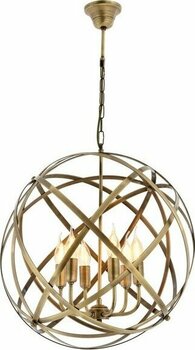 Avonnı AV-4183-6E Eskitme Kaplama Modern Avize E14 Metal 50CM