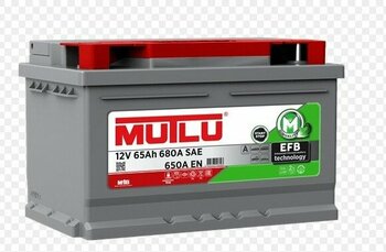 Mutlu 12V 65 Amper Alçak Tip Efb (Start-Stop) Akü.!! Yeni-Güncel Üretim.!!