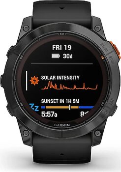 Garmin Fenix 7X Pro Solar Edition Siyah Akıllı Saat